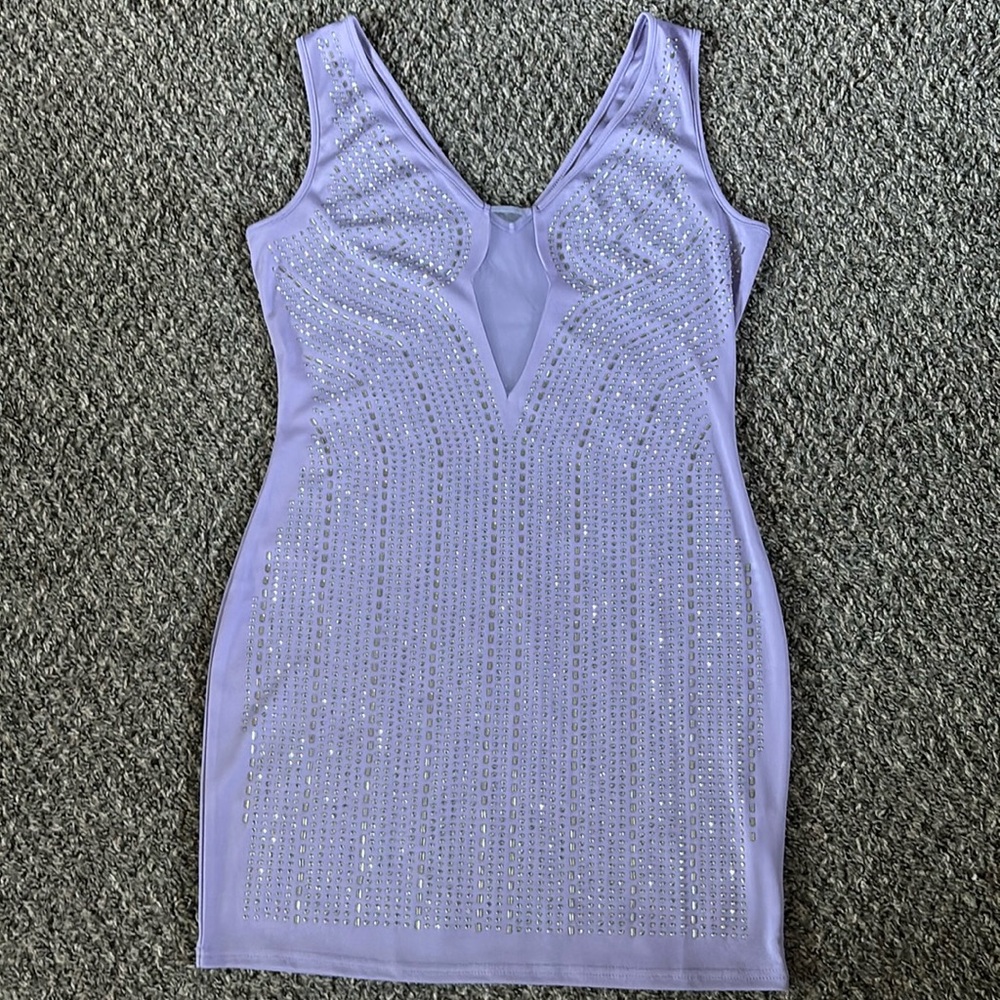Southern Fried Chics lavender dress